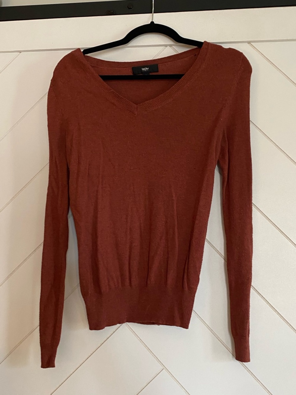 Mossimo Supply Co. Rust Crewneck Sweater